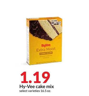 Hy-Vee Hy-vee cake mix offer