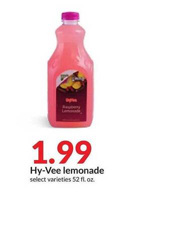 Hy-Vee Hy-vee lemonade offer