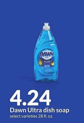 Hy-Vee Dawn ultra dish soap offer