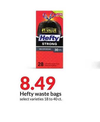 Hy-Vee Hefty waste bags offer