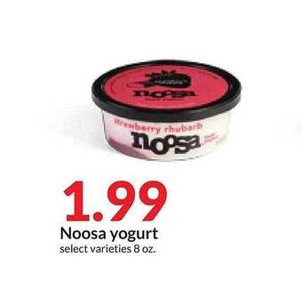 Hy-Vee Noosa yogurt offer