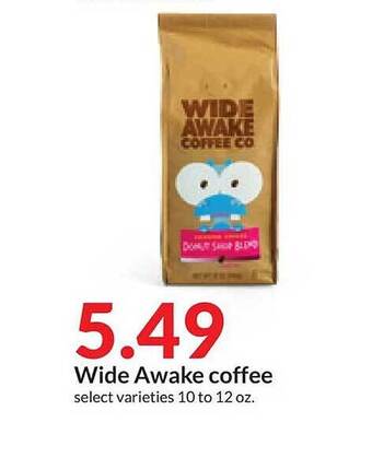 Hy-Vee Wide awake coffee offer