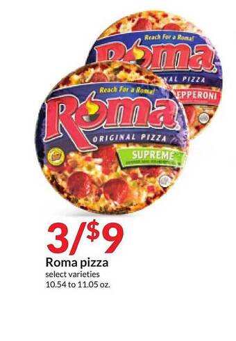 Hy-Vee Roma pizza offer