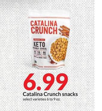 Hy-Vee Catalina crunch snacks offer