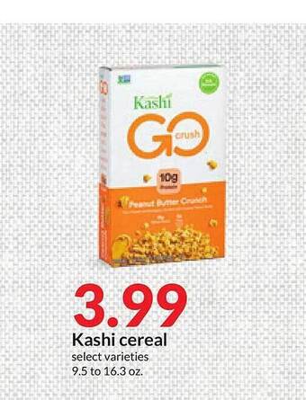 Hy-Vee Kashi cereal offer