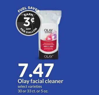 Hy-Vee Olay facial cleaner offer