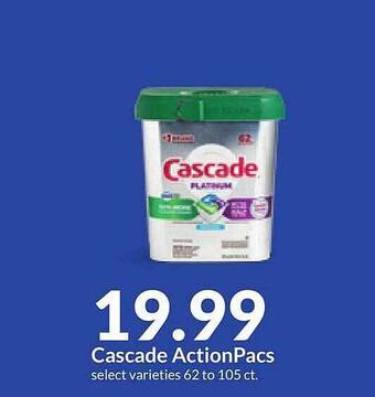 Hy-Vee Cascade actionpacs offer