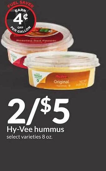 Hy-Vee Hy-vee hummus offer