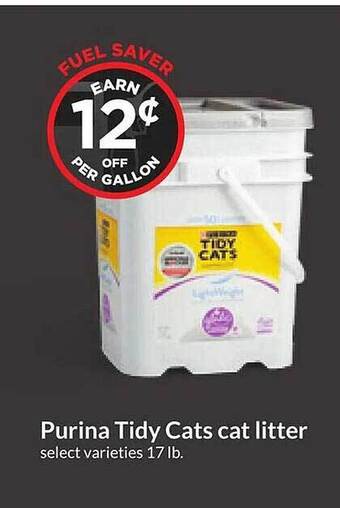 Hy-Vee Purina tidy cats cat litter offer