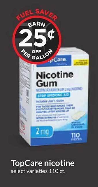 Hy-Vee Topcare nicotine offer
