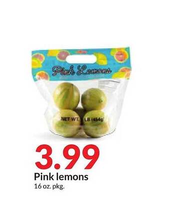 Hy-Vee Pink lemons offer