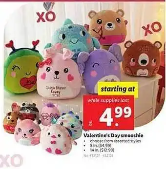 Lidl Valentine's day smoothie offer