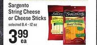 Lowes Foods Sargento string cheese or cheese sticks offer