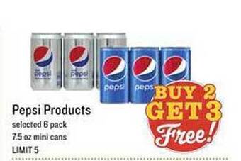 Lowes Foods Pepsi products offer