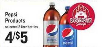 Lowes Foods Pepsi products offer