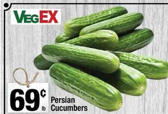 Super King Markets Persian cucumbers offer