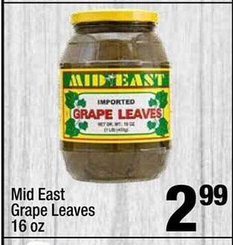 Super King Markets Mid east grape leaves offer
