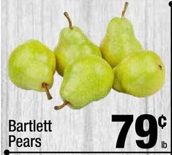 Super King Markets Bartlett pears offer