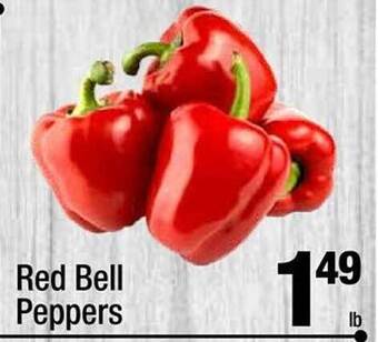 Super King Markets Red bell peppers offer