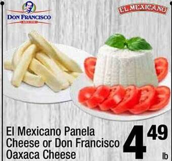 Super King Markets El mexicano panela cheese or don francisco oaxaca cheese offer