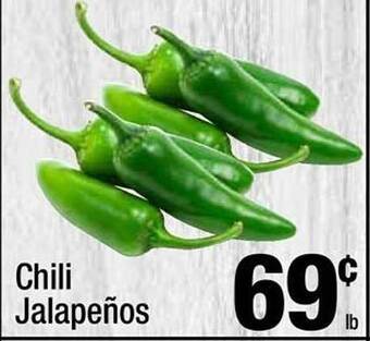 Super King Markets Chili jalapeños offer