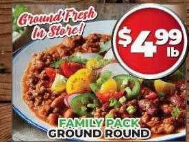 Price Cutter Ground round offer