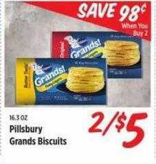 Rouses Pillsbury grands biscuits offer