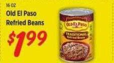Rouses Old el paso refried beans offer