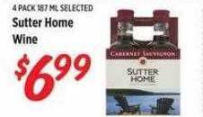 Rouses Sutter home wine offer