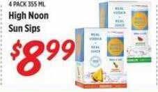 Rouses High noon sun sips offer