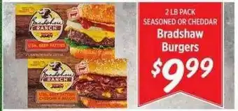 Rouses Bradshaw burgers offer