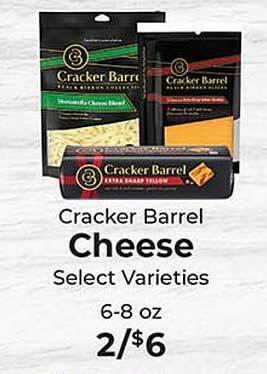 Sunset Foods Cracker barrel cheese offer