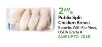 Publix Publix Split Chicken Breast offer