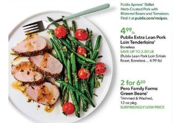 Publix Publix Extra Lean Pork Loin Tenderloins Boneless offer