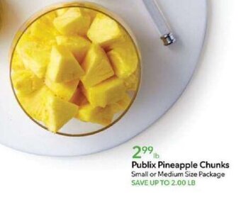Publix Publix Pineapple Chunks offer