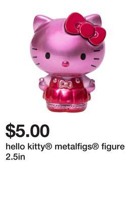 Five Below Hello kitty® metalfigs® figure 2.5in offer