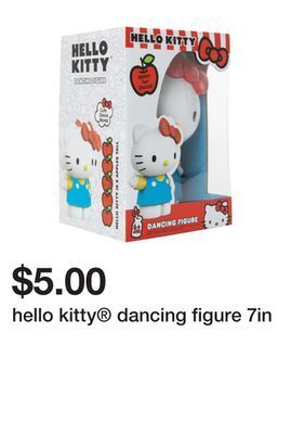 Five Below Hello kitty® dancing figure 7in offer
