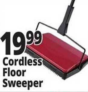 Ocean State Job Lot Cordless floor sweeper offer