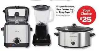 Family Dollar 10-speed blender, slow cooker 5 qt., or deep fryer 1.5 l offer