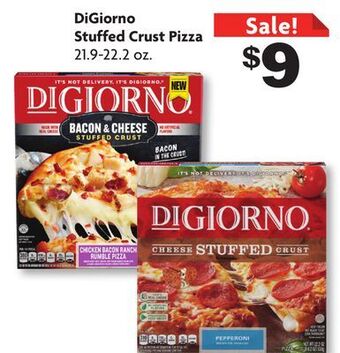 Family Dollar Digiorno stuffed crust pizza offer