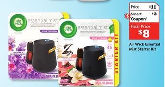 Family Dollar Air wick essential mist starter kit offer