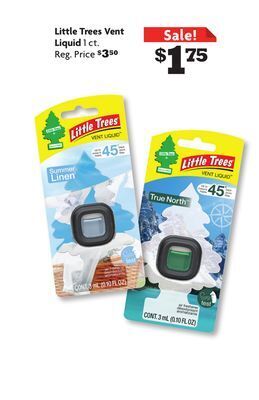 Family Dollar Little trees vent liquid offer