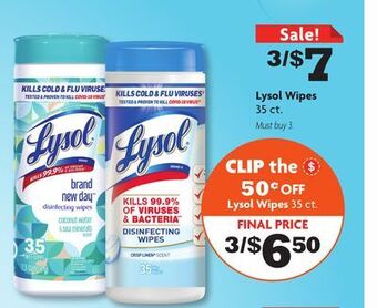 Family Dollar Lysol wipes offer