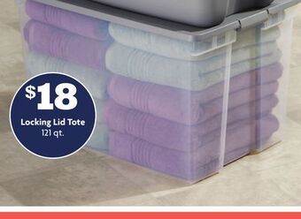 Family Dollar Locking lid tote offer