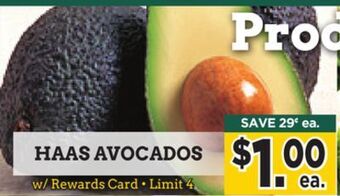 Dearborn Market Haas avocados offer