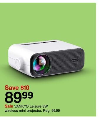 Target Vankyo leisure 3w wireless mini projector offer