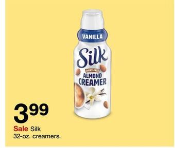 Target Silk 32-oz. creamers offer