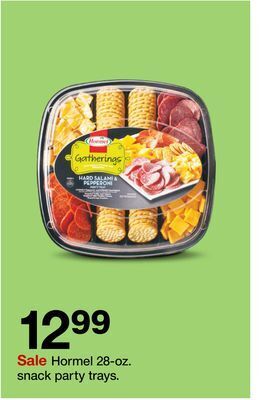 Target Hormel 28-oz. snack party trays offer