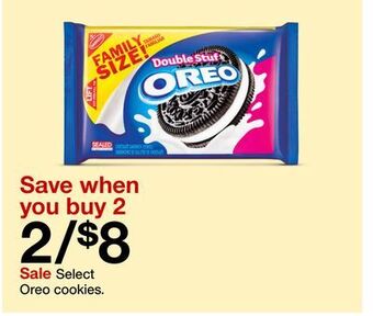 Target Select oreo cookies offer