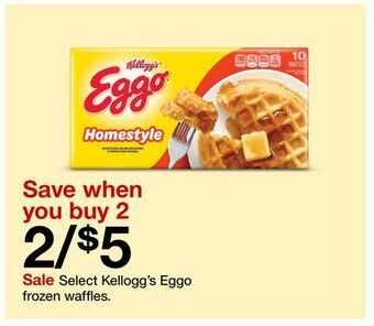 Target Select kellogg's eggo frozen waffles offer